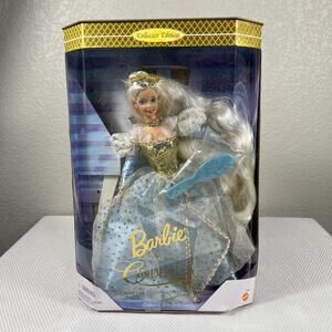 1996 Barbie as Cinderella Doll Children’s Collector Series-‎ NIB Mattel